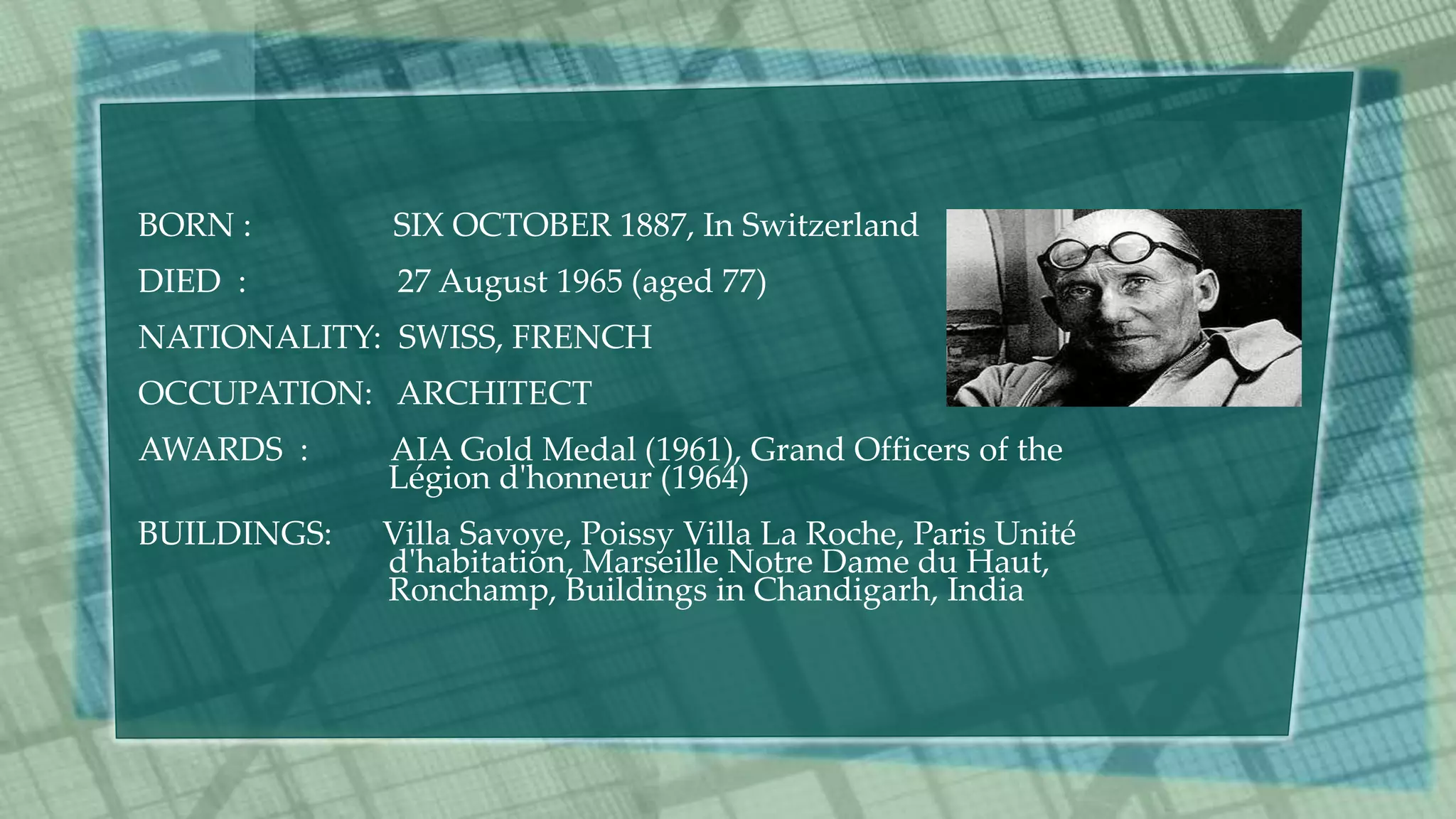le Corbusier | PPTX