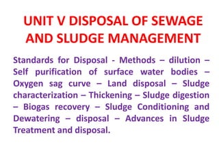 Comprehensive Guide to Sewage Disposal and Sludge Management Techniques ...