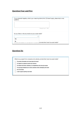 113
Question Four and Five
Question Six
 