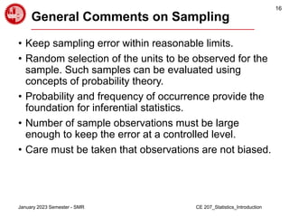 Lesson Comment Statistics Comprehensive Introduction to Applied Statistics for Engineering ...
