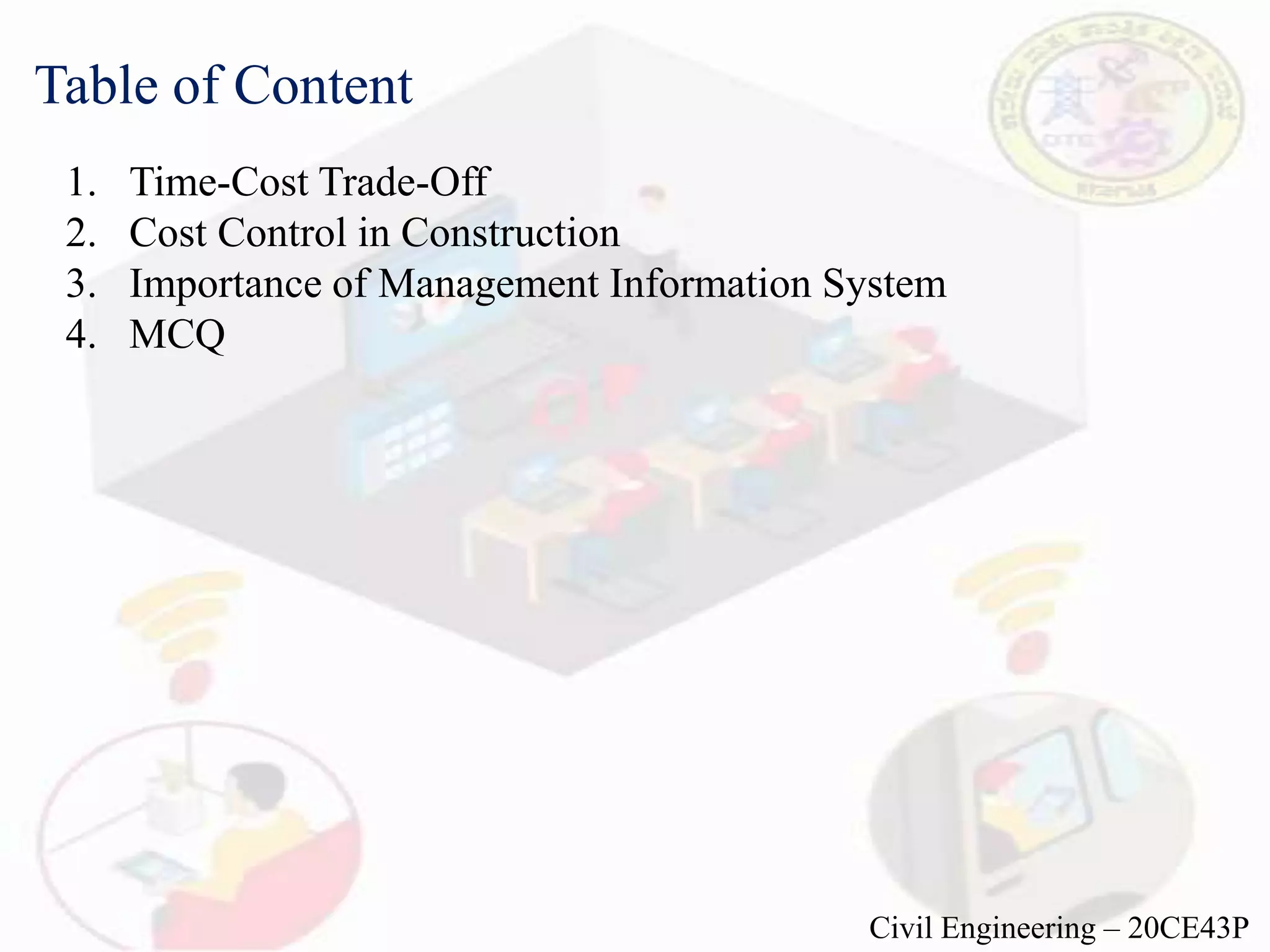 Time Cost Trade Off | PPTX