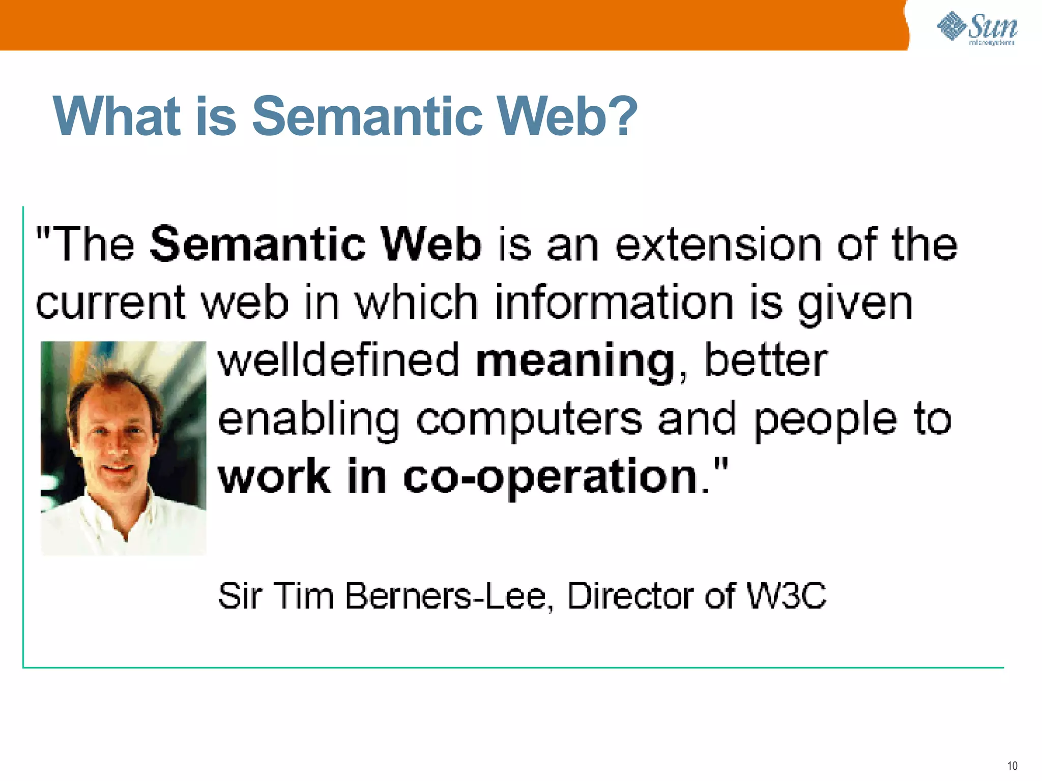 What is Semantic Web? 