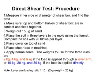 Lecture 11 Shear Strength of Soil CE240 | PDF