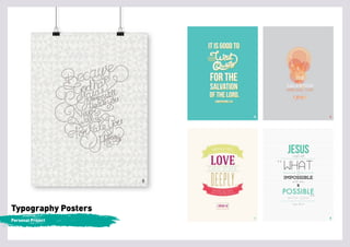 Typography Posters
Personal Project
 