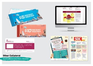 Other Collateral
Vouchers, Electronic Direct Email, e-Newsletter
 