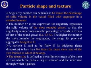 Introduction To Aggregates Its Properties And Effectson Concrete | PPTX