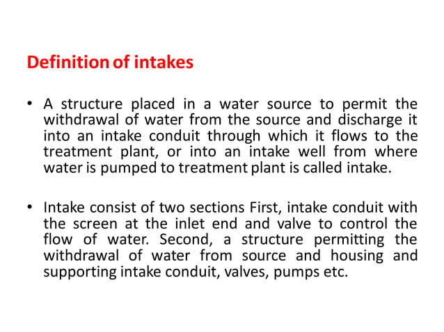 part ii_intake structures | PDF | Science