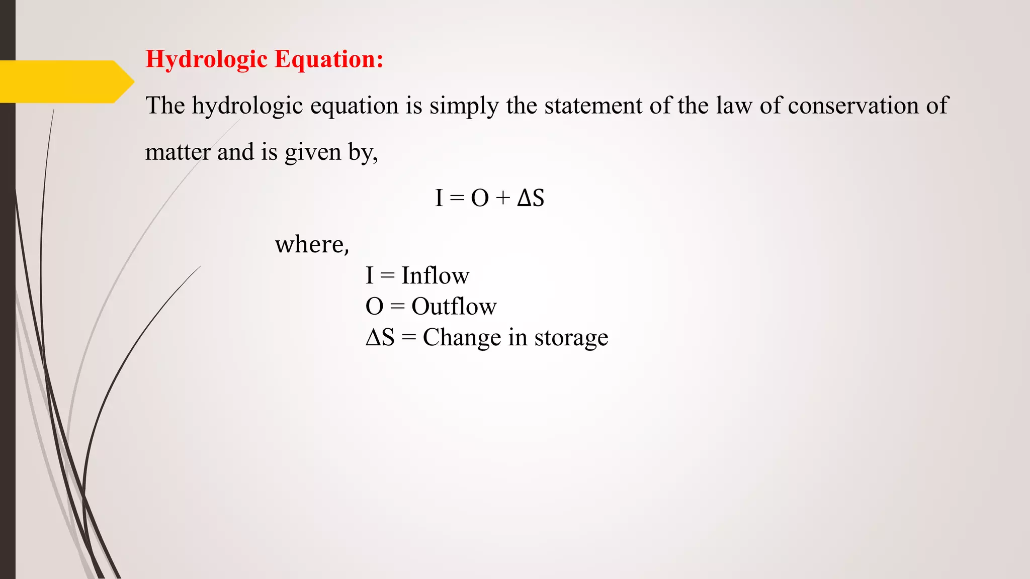 Engineering Hydrology | PPTX