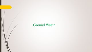 Ground Water
 