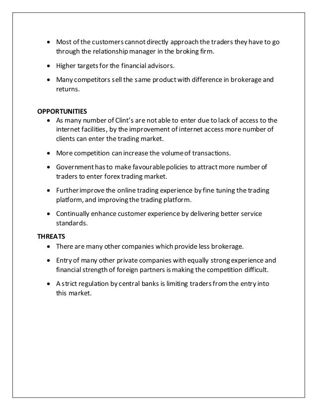 Commodity Trading Internship - 