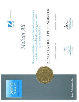 zend-Certificate