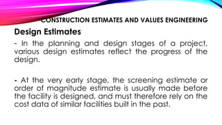 CE 413- Construction Estimates and Values Engineering.pptx