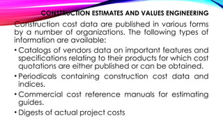 CE 413- Construction Estimates and Values Engineering.pptx