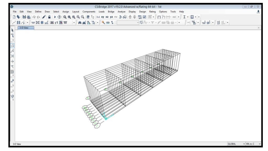A brief introduction on Modelling of Truss Bridge in CSI bridge