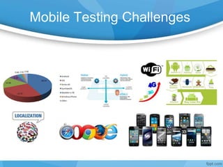 Mobile Testing Challenges
 