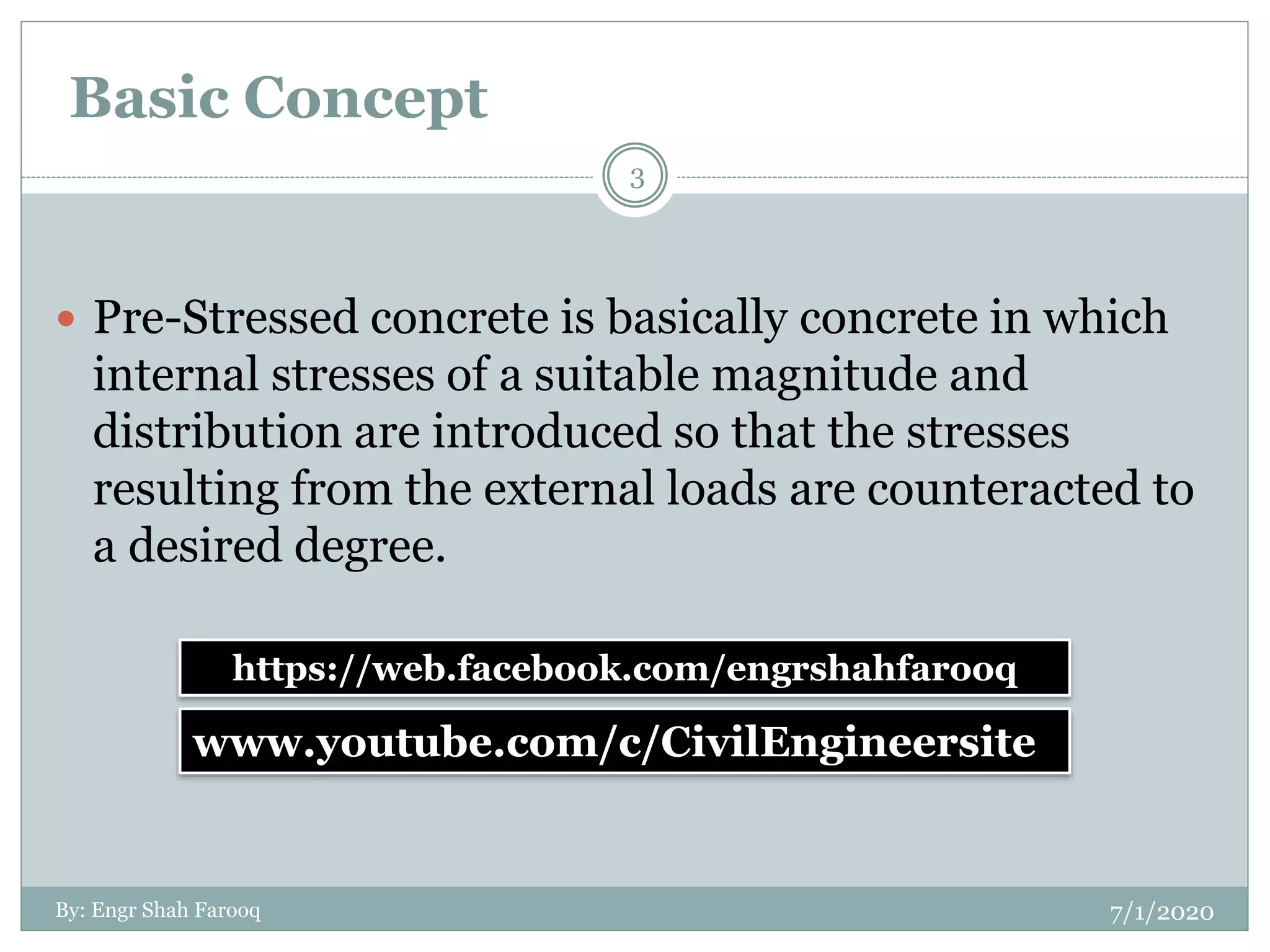 Introduction to Pre-stressed and Precast Concrete Technology | PPTX
