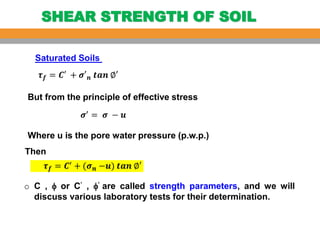 Comprehensive Analysis of Soil Shear Strength and Failure Criteria in ...