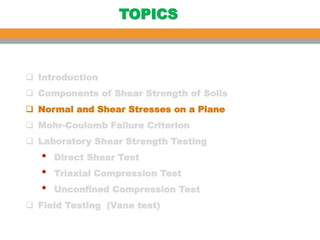 Comprehensive Analysis of Soil Shear Strength and Failure Criteria in ...