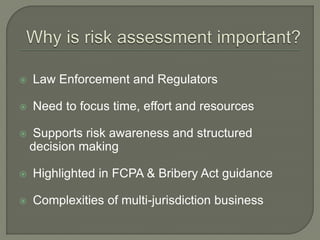 Corruption Risk Assessment | PDF