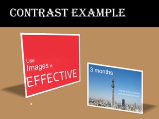 CONTRAST EXAMPLE
 
