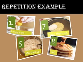 REPETITION EXAMPLE
 