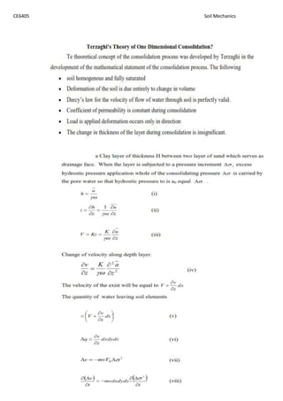 CE6405 Soil Mechanics
 