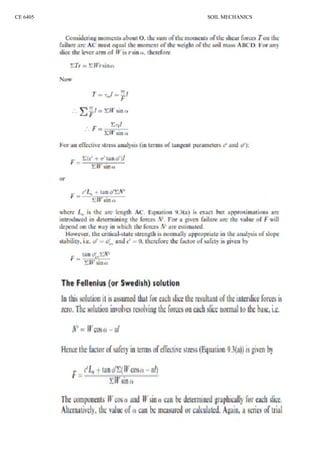 CE 6405 SOIL MECHANICS
 