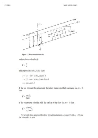 CE 6405 SOIL MECHANICS
 