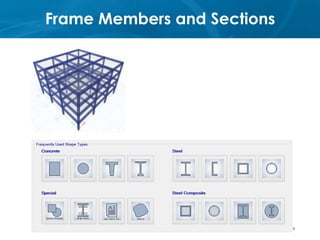 Frame Members and Sections
8
 