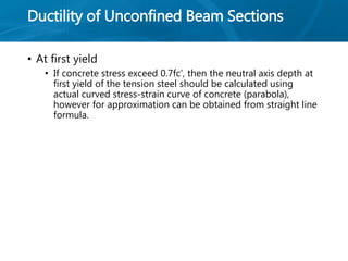 CE 72.52 Lecture 4 - Ductility of Cross-sections | PPTX
