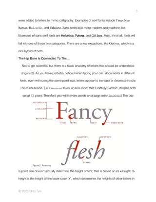 Put On Your Typeface by Chris Tyre | PDF