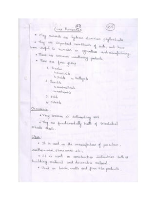 UNIT 2 ENGINEERING GEOLOGY WITH ANSWER KEY | PDF