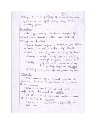 UNIT 2 ENGINEERING GEOLOGY WITH ANSWER KEY | PDF