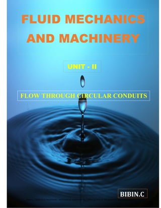 CE 8394 FLUID MECHANICS AND MACHINERY NOTES UNIT II | PDF