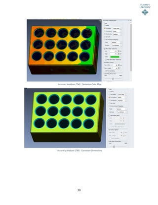 30
Accuracy Analyzer (TM) - Curvature Dimensions
Accuracy Analyzer (TM) - Deviation Color Map
 