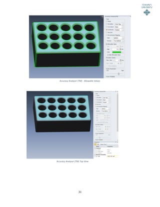 31
Accuracy Analyzer (TM) Top View
Accuracy Analyzer (TM) - Allowable Values
 