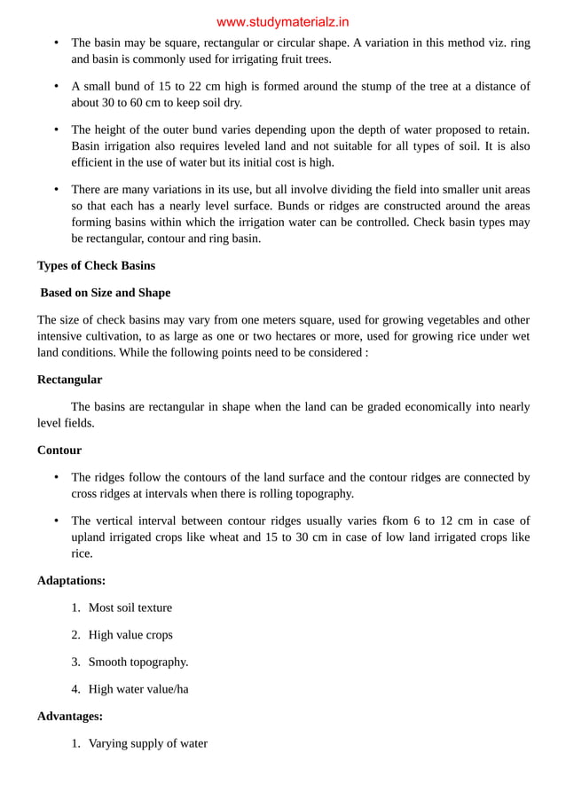 CE8603 Irrigation Engineering NOTES.pdf