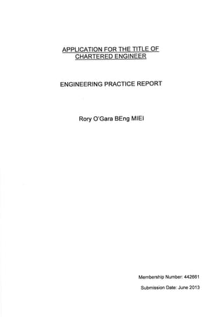 Engineering Practice Report | PDF