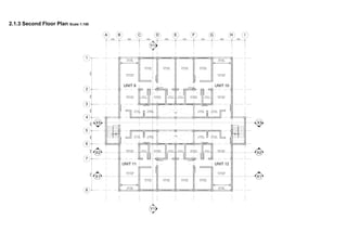 2.1.3 Second Floor Plan Scale 1:150
 