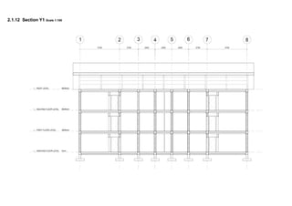 2.1.12 Section Y1 Scale 1:100
 