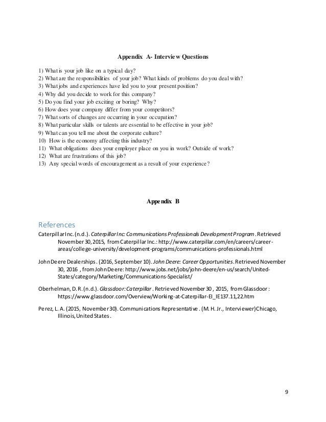 careers questions