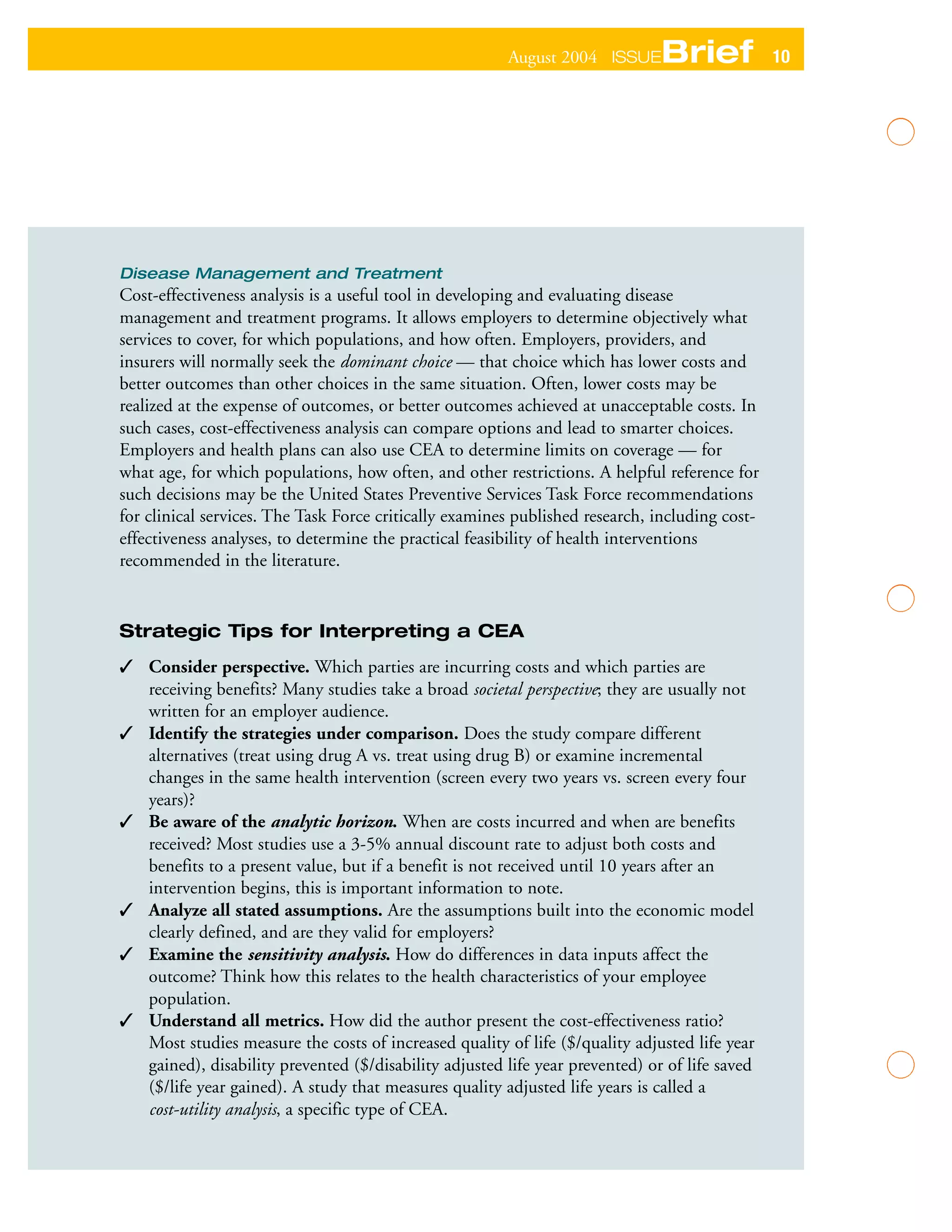 WHAT IS THE PURPOSE OF COST BENEFIT ANALYSIS IN HEALTH ECONOMICS visual data 8