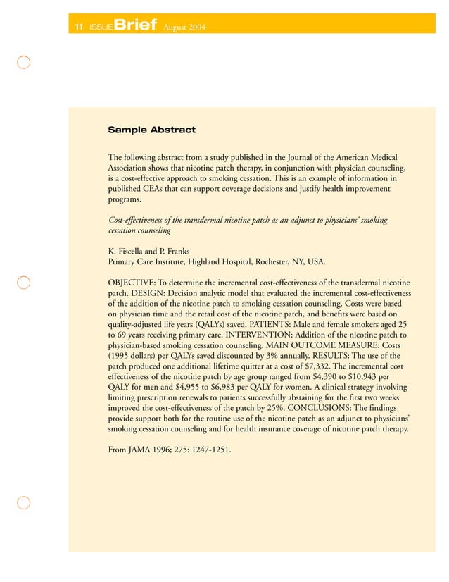 WHAT IS COST EFFECTIVENESS ANALYSIS IN HEALTH ECONOMICS visual data 4