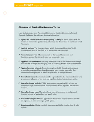 Cost Effectiveness Analysis in Health economics | PDF