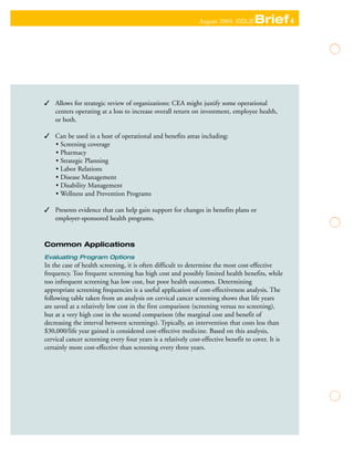 WHAT IS COST EFFECTIVENESS ANALYSIS IN HEALTH ECONOMICS visual data 7