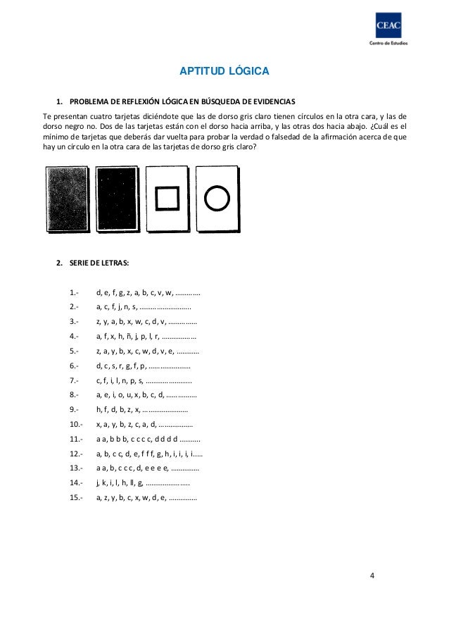 Ejercicios Para Desarrollar La Inteligencia