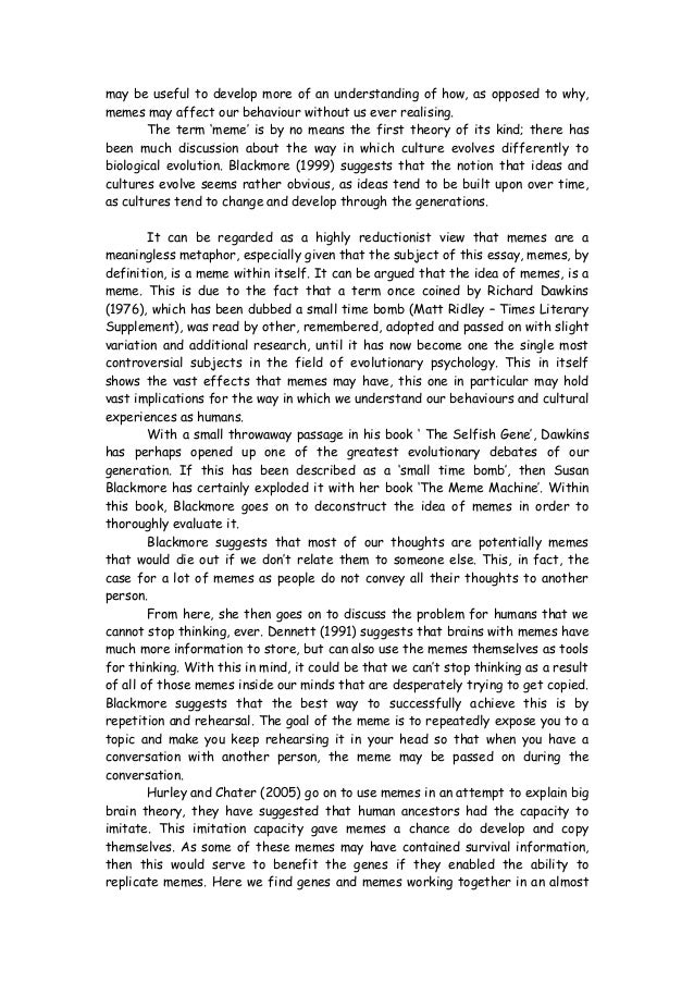 Essay on diffusion of responsibility