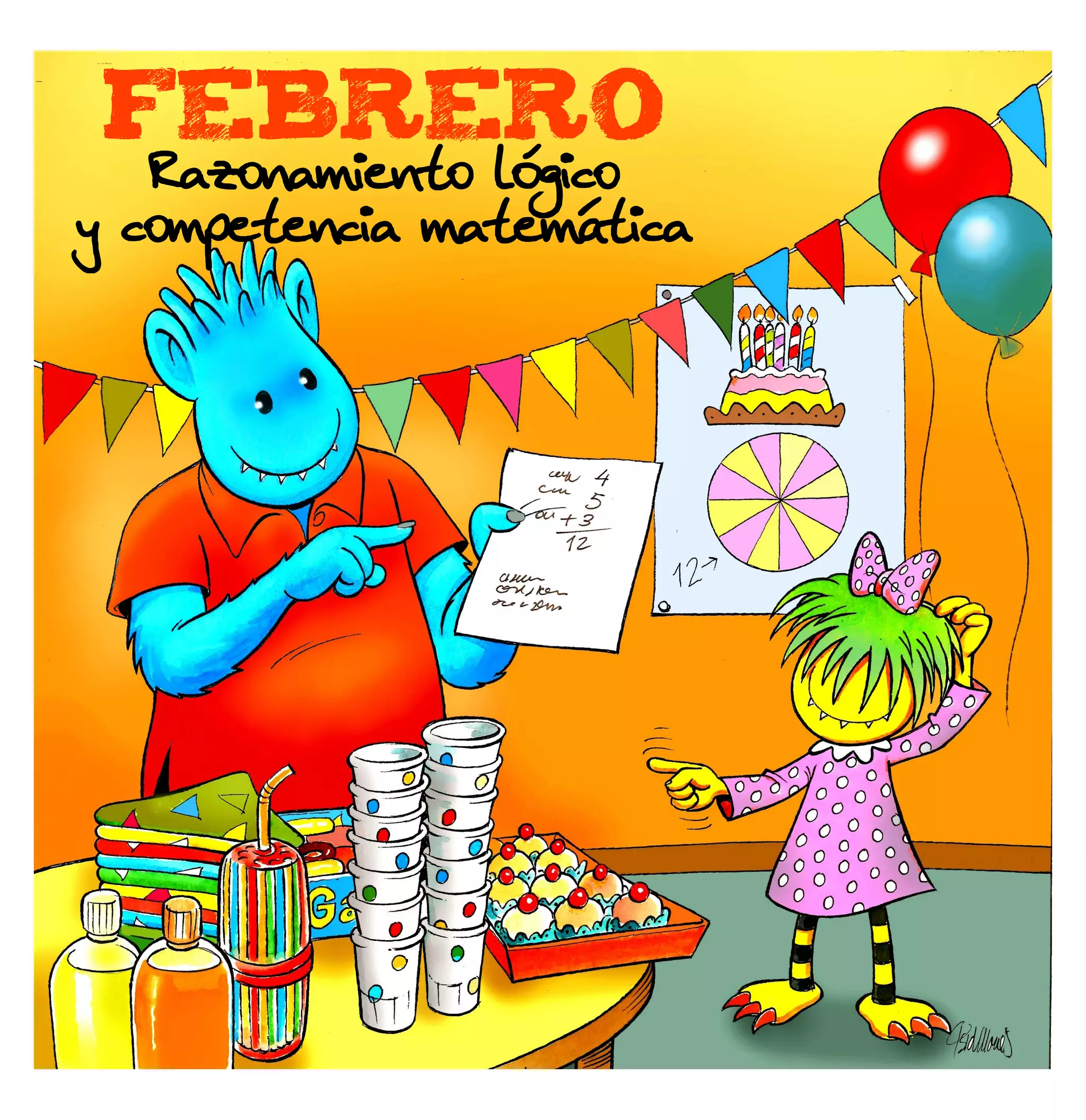 FEBRERO

Razonamiento lógico
y competencia matemática

 