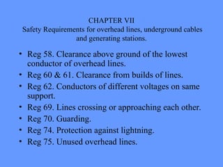Central Electrical Authority Regulation 2010 | PPT