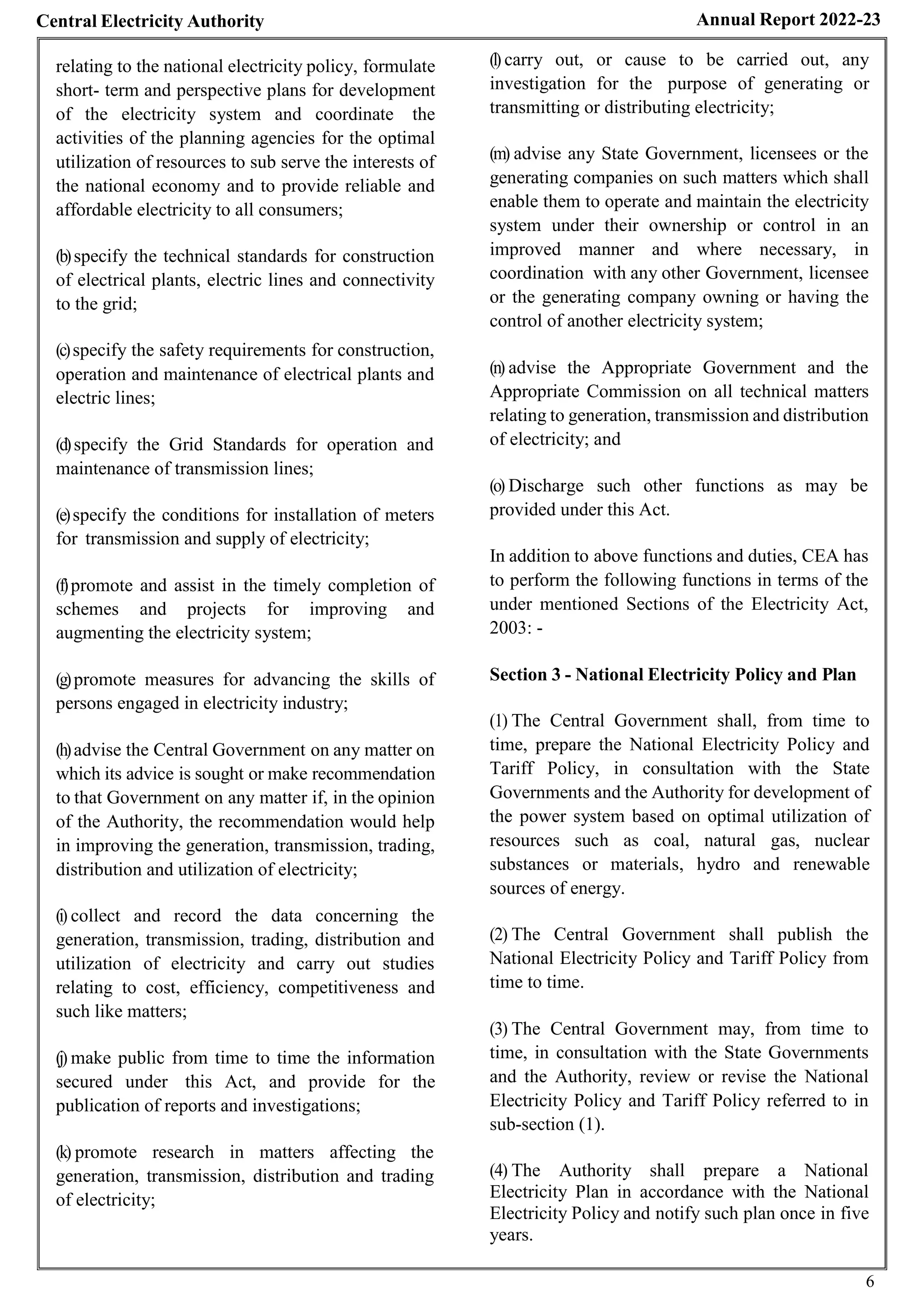 CEA REPORT 23.pdf centre electricity authority report 2023 | PDF